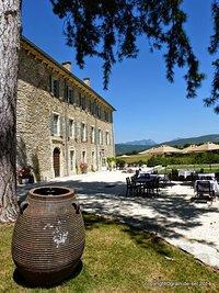 Auswärtsessen zum dritten: château les oliviers de salettes