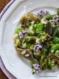 Grünes risotto - grünes mit risotto