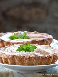 Sozialverträglich: Birnen-Tartelettes mit Minze