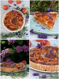 Aprikosentarte mit Lavendel zum Zweiten