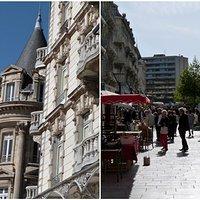 Schlendern über den Brocante in Valence