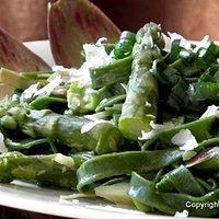 Pasta primavera verde - grüne Pasta mit