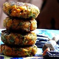 Arabische sinnesfreude - möhrenkroketten mit aprikosen