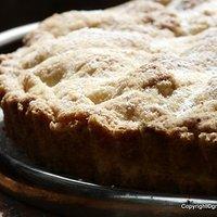 Tourte aux pommes et noix