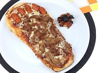 Zombifuss-Pizza Gruselmenü 2019