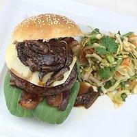 Black Angus Burger asiatisch angehaucht