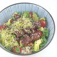 Food bowl woche - poke bowl mit thunfisch