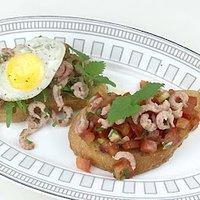 Zweierlei ostfriesisches Bruschetta