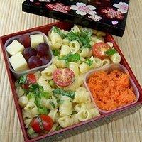 Bento nr. 610 vegetarischer nudelsalat.