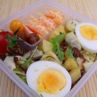 Bento nr. 401 kartoffel-artischocken-salat.