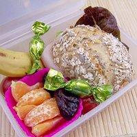Bento nr. 395 müslibrötchen lecker belegt.