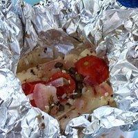 Marinierter Fetakäse vom Grill