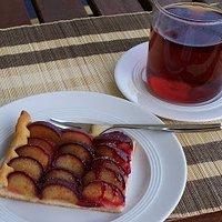 Pflaumendatschi (Pflaumenkuchen)