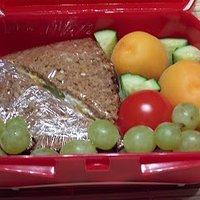 Bento nr. 69 eiersalat-gurken-sandwich.