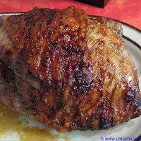 Puten-Kräuter-Rollbraten, gegrillt