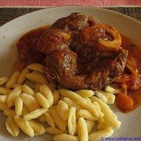 Ossobuco vom wasserbüffel – aus dem slow cooker
