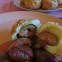 Feigenknödel (Topfen-/Kartoffelteig)