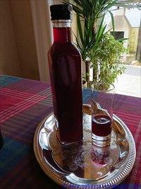Himbeersirup mit Essig