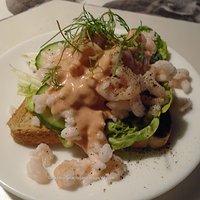 Smørrebrød med rejer / Smørrebrød med rejer og avocado