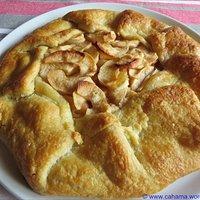 Französische Apfel-Galette