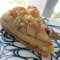 Nachgebacken: apfelkuchen mit streuseln nach eveline wild