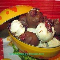 Kaffee-Marzipan-Kranbeeren-Pralinen