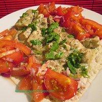 Huhn mit Za'atar und Tahini-Sauce