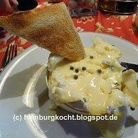 Arthurs enkeltochter backt camembert im ofen mit grünem pfeffer nach wolkenfee und chakall