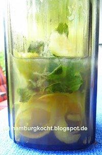 Ein' hab' ich noch: Zitronen-Basilikum-Limonade