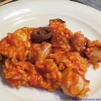 Pulpo-Reispfanne