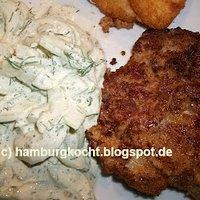 Das zweite erste ma(h)l: tegernseer schnitzel mit gurkensalat