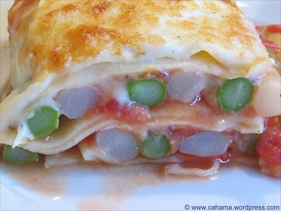 Spargellasagne
