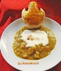 Bananen-Hühner-Curry-Suppe