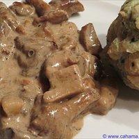 Semmelknödel und Schwammerl