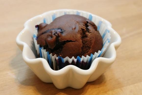 Schoko-Blaubeer-Muffins