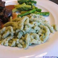 Bärlauchpesto-Spätzle