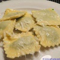 Ravioli mit Ricotta-Bärlauch-Füllung