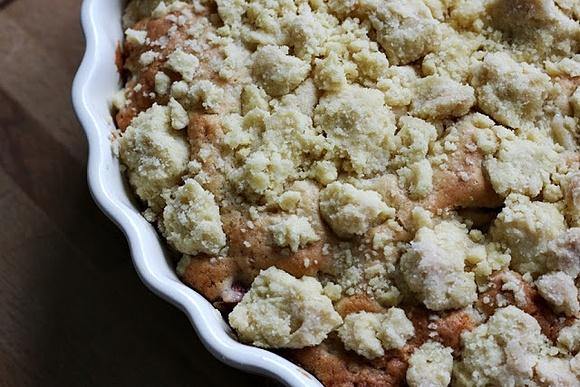 Rhabarber Ananas Kuchen