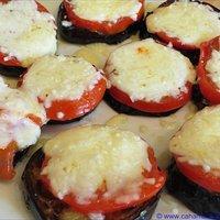 Gratinierte Auberginen mit Tomaten