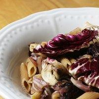 Radicchio mit Nudeln