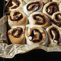Nougat-Schnecken-Kuchen