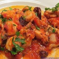 Geschmorter pulpo nach alain ducasse