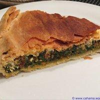 Lammhack-Spinat-Pie