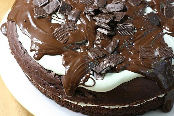 Schoko-Minz-Torte