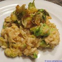 Rosenkohl-Risotto nach Ottolenghi