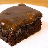 Brownies mit Salzkaramell