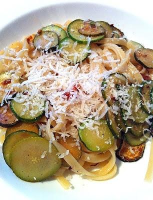 Zucchini-Zitronen Pasta