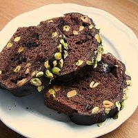 Schoko-Pistazien-Kuchen