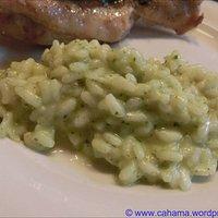 Risotto mit Bärlauchpesto