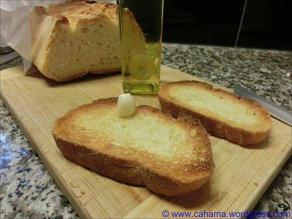 Crostini mit Steinpilzöl